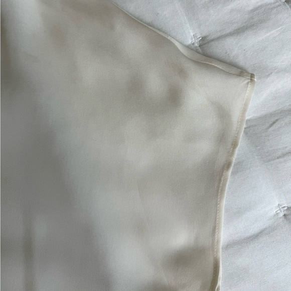 Vince XS 2 Navy and White Contrast Silk Blouses Bundle of Two - Picture 8 of 10